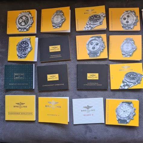 breitling watch manuals